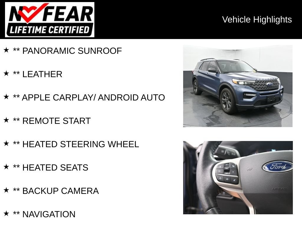 Used 2021 Ford Explorer XLT w/ Equipment Group 202A AWD/4WD video 2