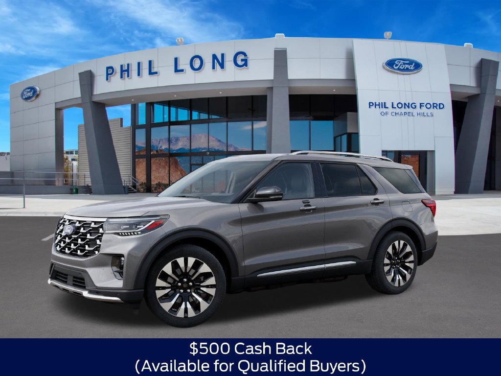 New 2027 Ford Explorer Platinum w/ LUX Leather Package AWD/4WD 360° Tour