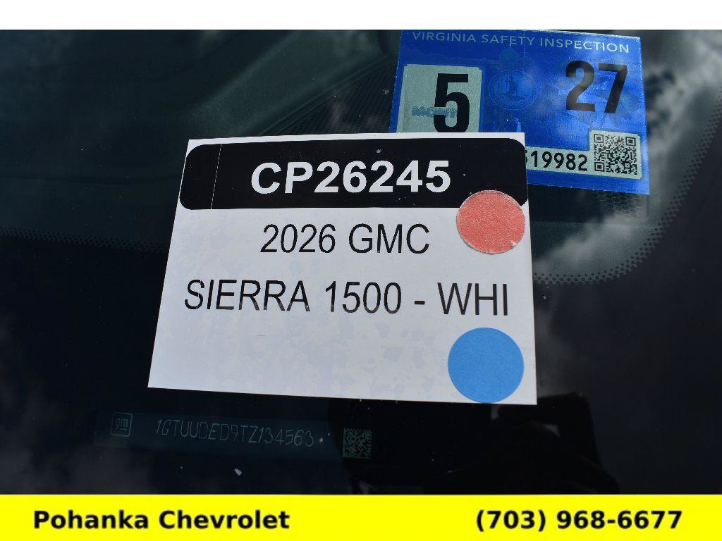 Certified 2026 GMC Sierra 1500 SLT AWD/4WD image 36