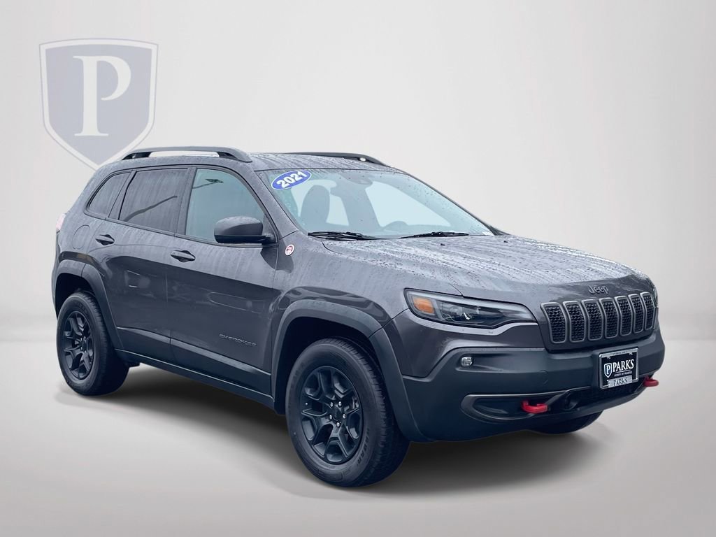 Certified 2021 Jeep Cherokee Trailhawk w/ Comfort/Convenience Group image 1