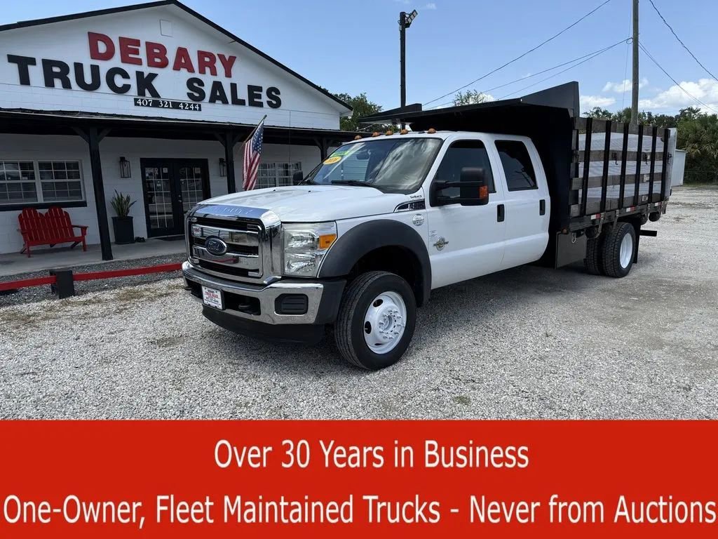 Used 2016 Ford F550 4x4 Crew Cab Super Duty