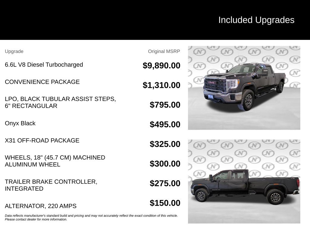 Used 2022 GMC Sierra 3500 Pro w/ Convenience Package AWD/4WD image 3