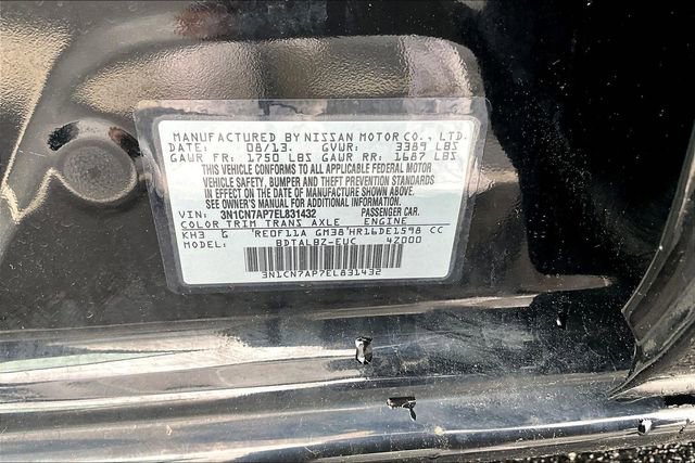 Used 2014 Nissan Versa SV w/ Convenience Package image 16