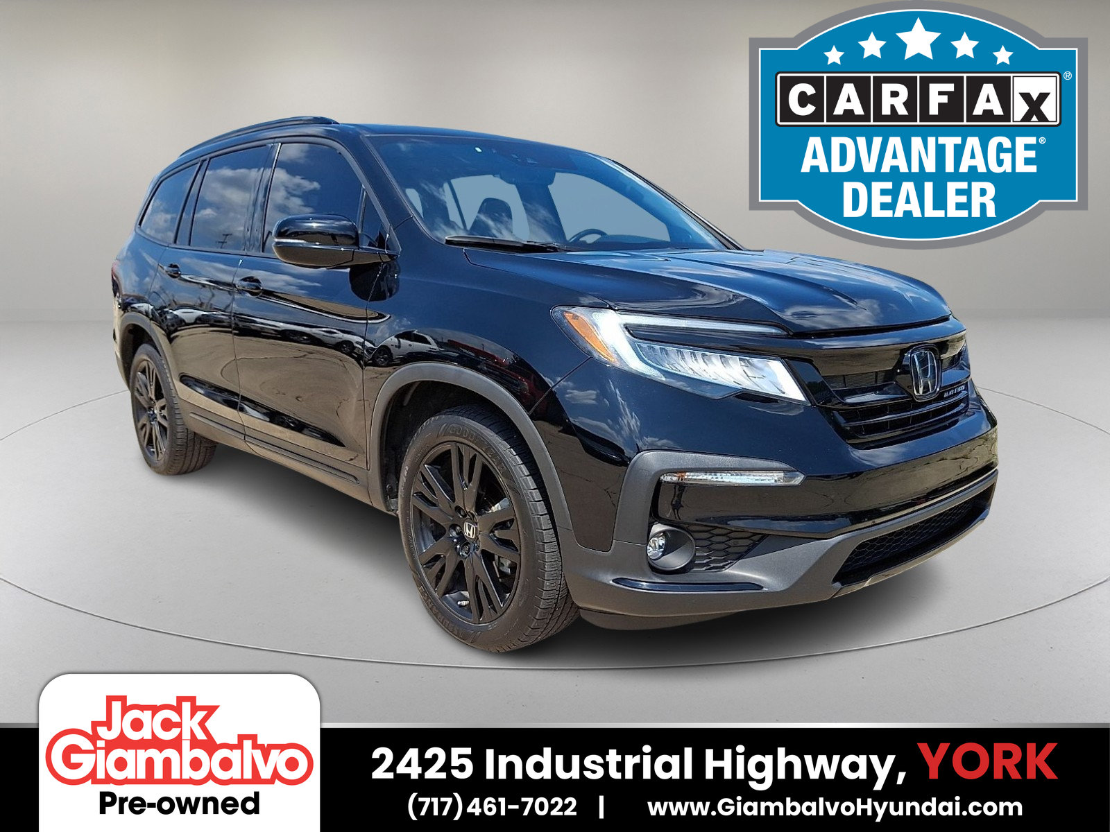 Used 2022 Honda Pilot Black Edition image 1