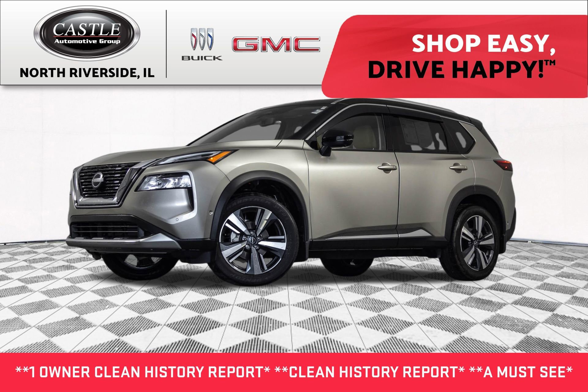 Used 2023 Nissan Rogue Platinum w/ Platinum Premium Package FWD image 1