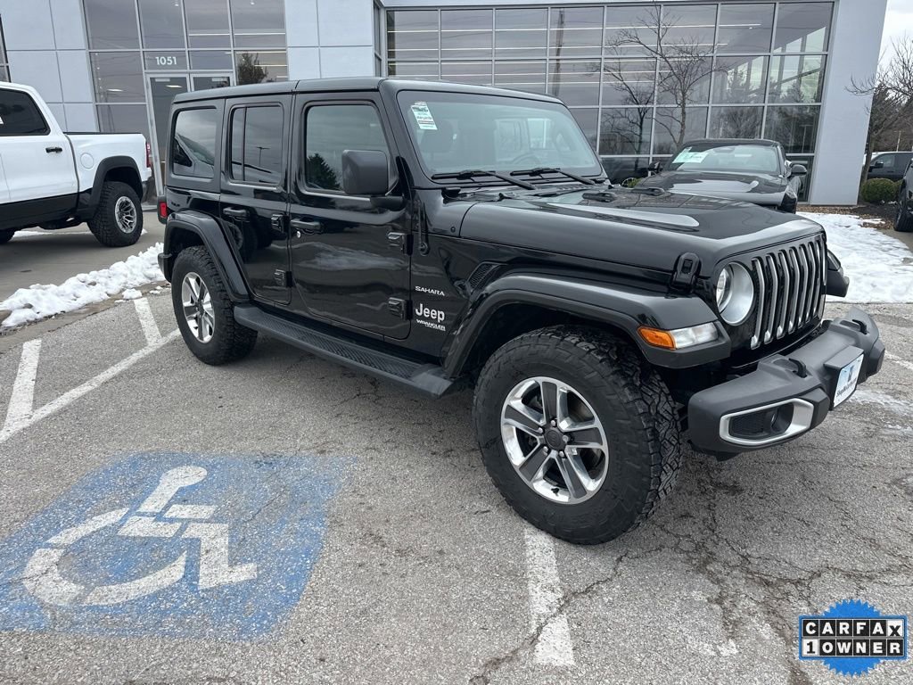 Used 2021 Jeep Wrangler Unlimited Sahara AWD/4WD image 35