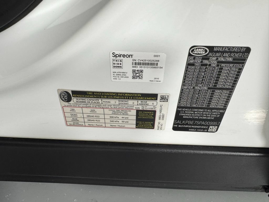 Used 2023 Land Rover Range Rover Long Wheelbase SE AWD/4WD image 30