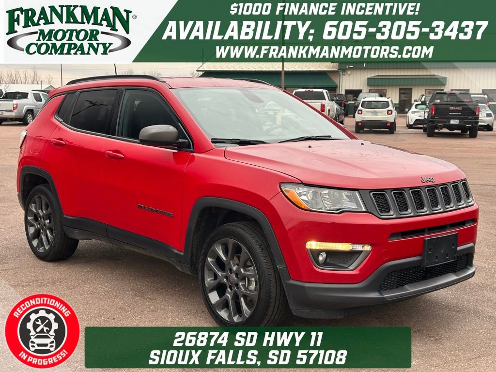 Used 2021 Jeep Compass 80th Special Edition image 1