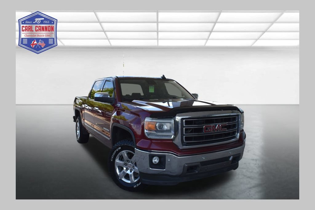 Used 2015 GMC Sierra 1500 SLT w/ Driver Alert Package AWD/4WD image 1