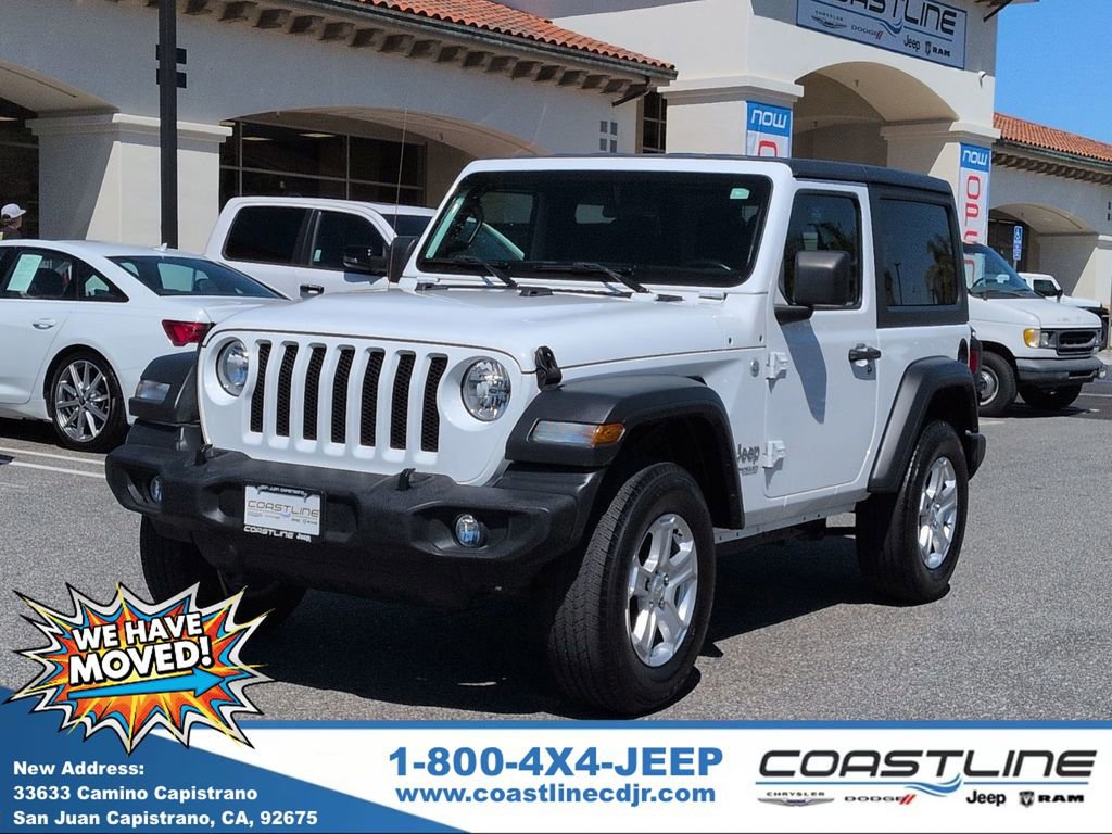 Certified 2020 Jeep Wrangler Sport image 1