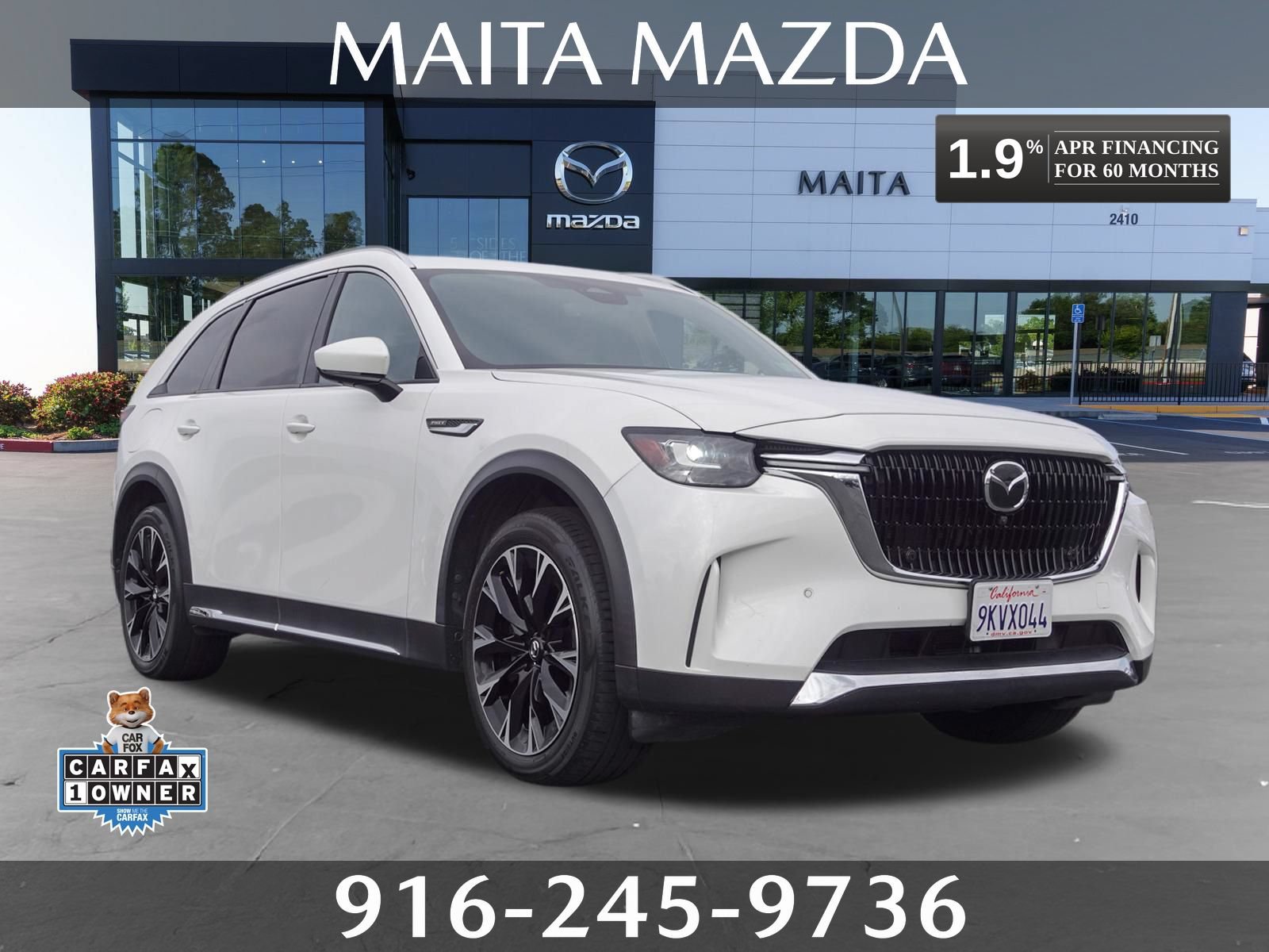 Certified 2024 MAZDA CX-90 Plug-In Hybrid w/ Premium Plus AWD/4WD 360° Tour
