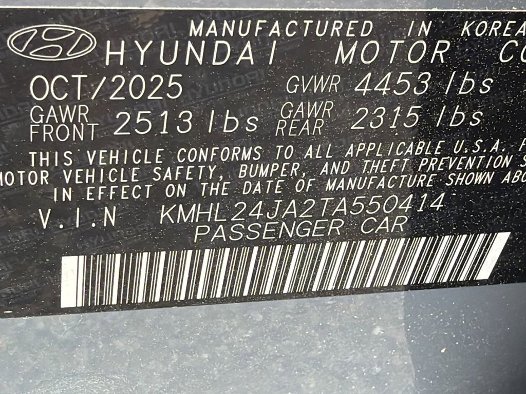 New 2026 Hyundai Sonata SE FWD image 31