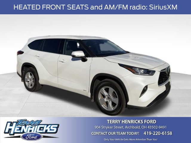 Used 2022 Toyota Highlander LE AWD/4WD 360° Tour
