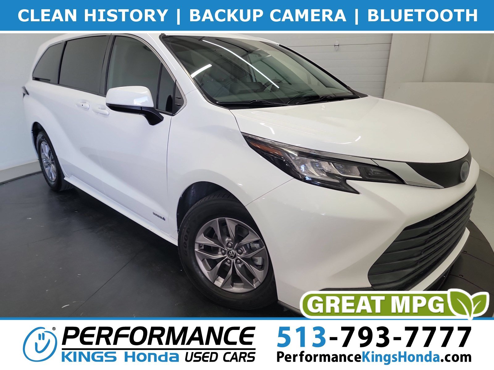 Used 2021 Toyota Sienna LE