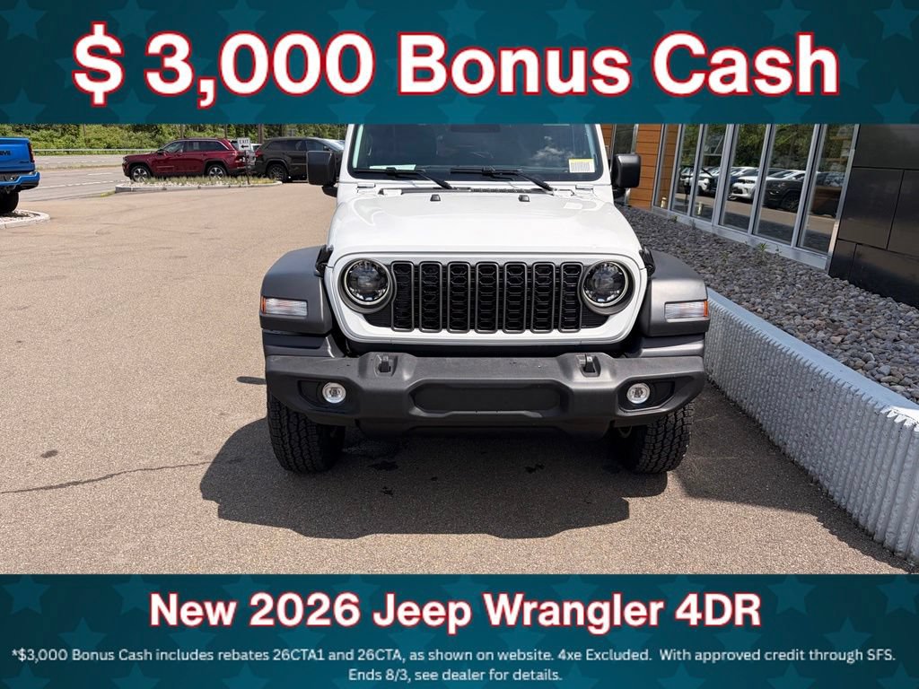 New 2026 Jeep Wrangler Unlimited Sport AWD/4WD image 3
