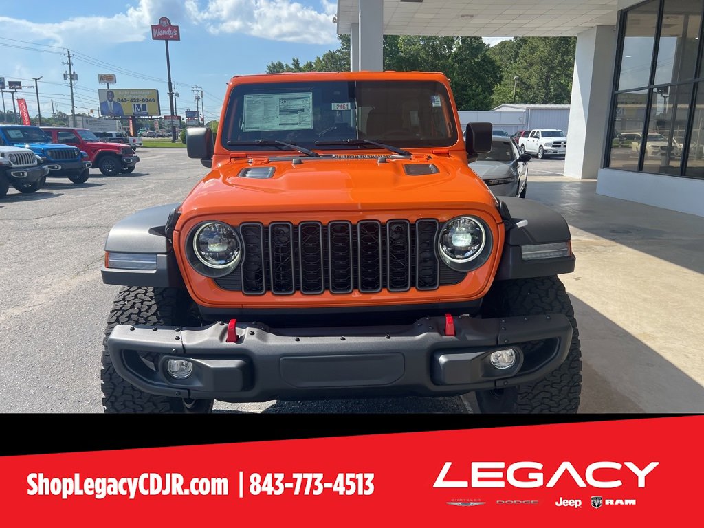 New 2025 Jeep Wrangler Unlimited Rubicon w/ XTREMEE 35" Tire Package image 3