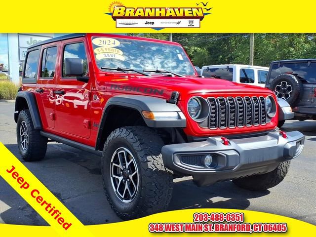 Certified 2024 Jeep Wrangler Unlimited Rubicon image 1
