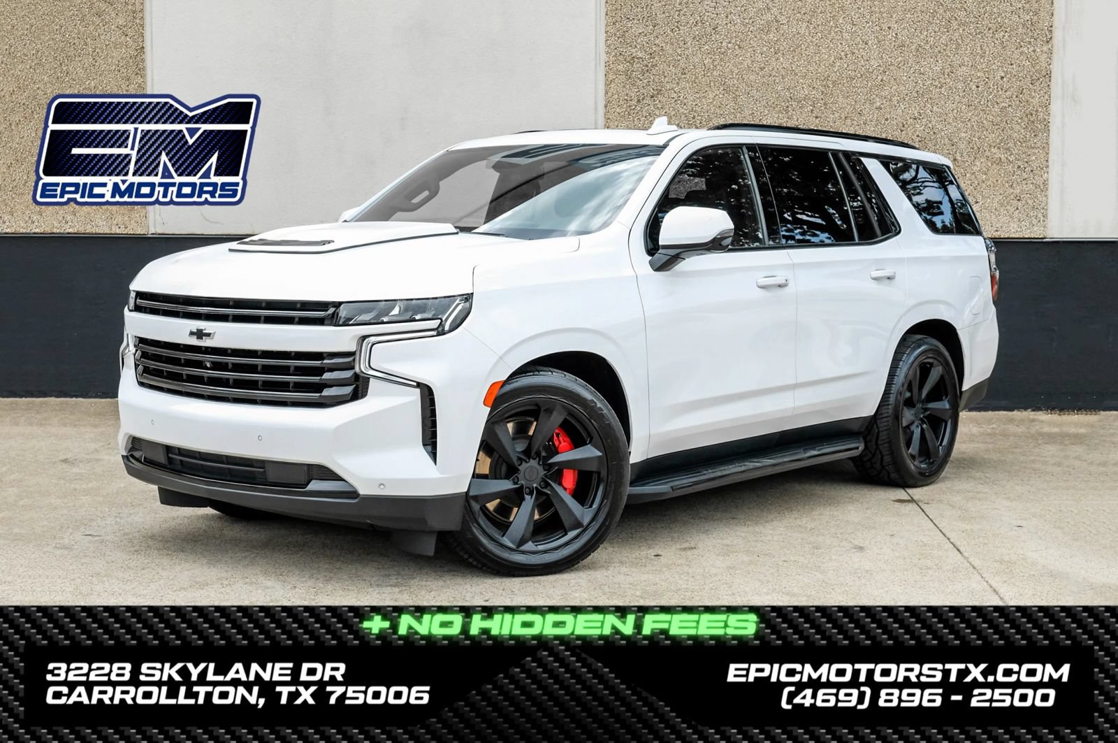 Used 2023 Chevrolet Tahoe RST w/ Luxury Package AWD/4WD image 1