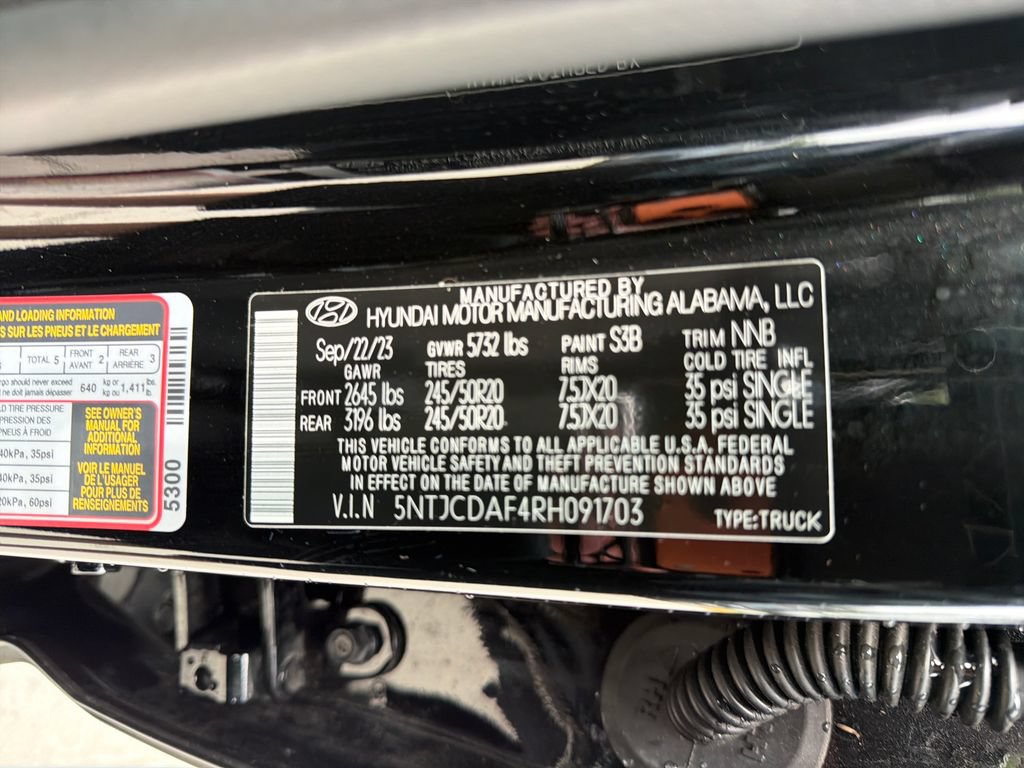 Used 2024 Hyundai Santa Cruz Night AWD/4WD image 34