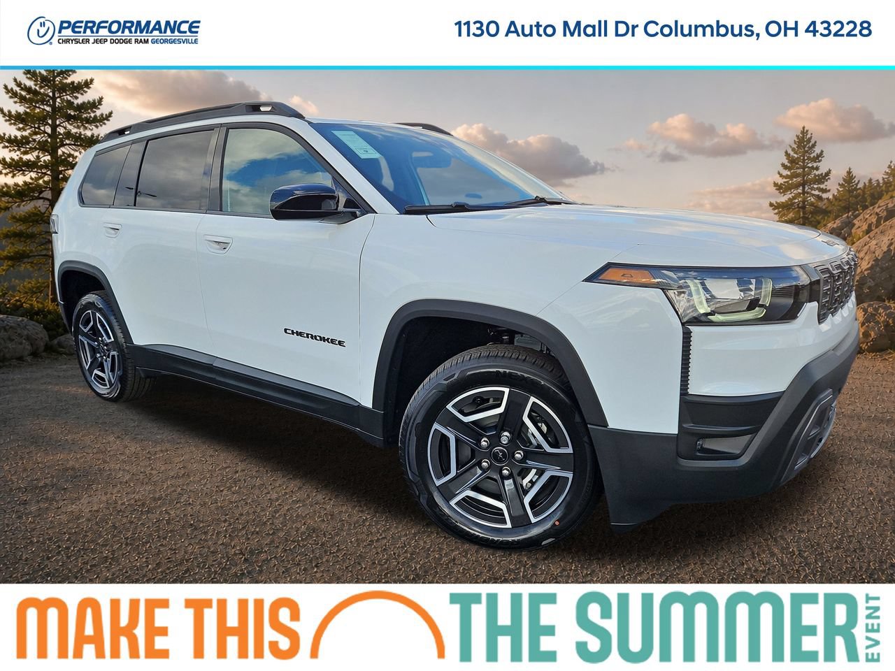 New 2026 Jeep Cherokee Laredo AWD/4WD image 1