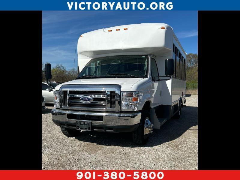 Used 2019 Ford E-350 and Econoline 350 Super Duty w/ Shuttle Bus Prep Package RWD image 1