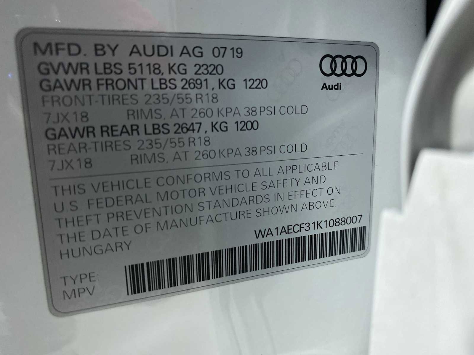 Used 2019 Audi Q3 2.0T Premium AWD/4WD image 21