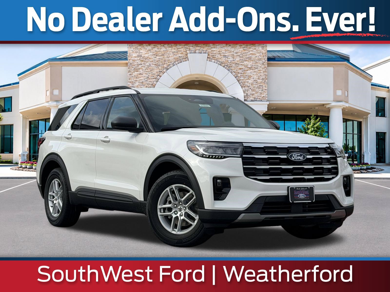 New 2027 Ford Explorer Active w/ Active Comfort Package RWD 360° Tour