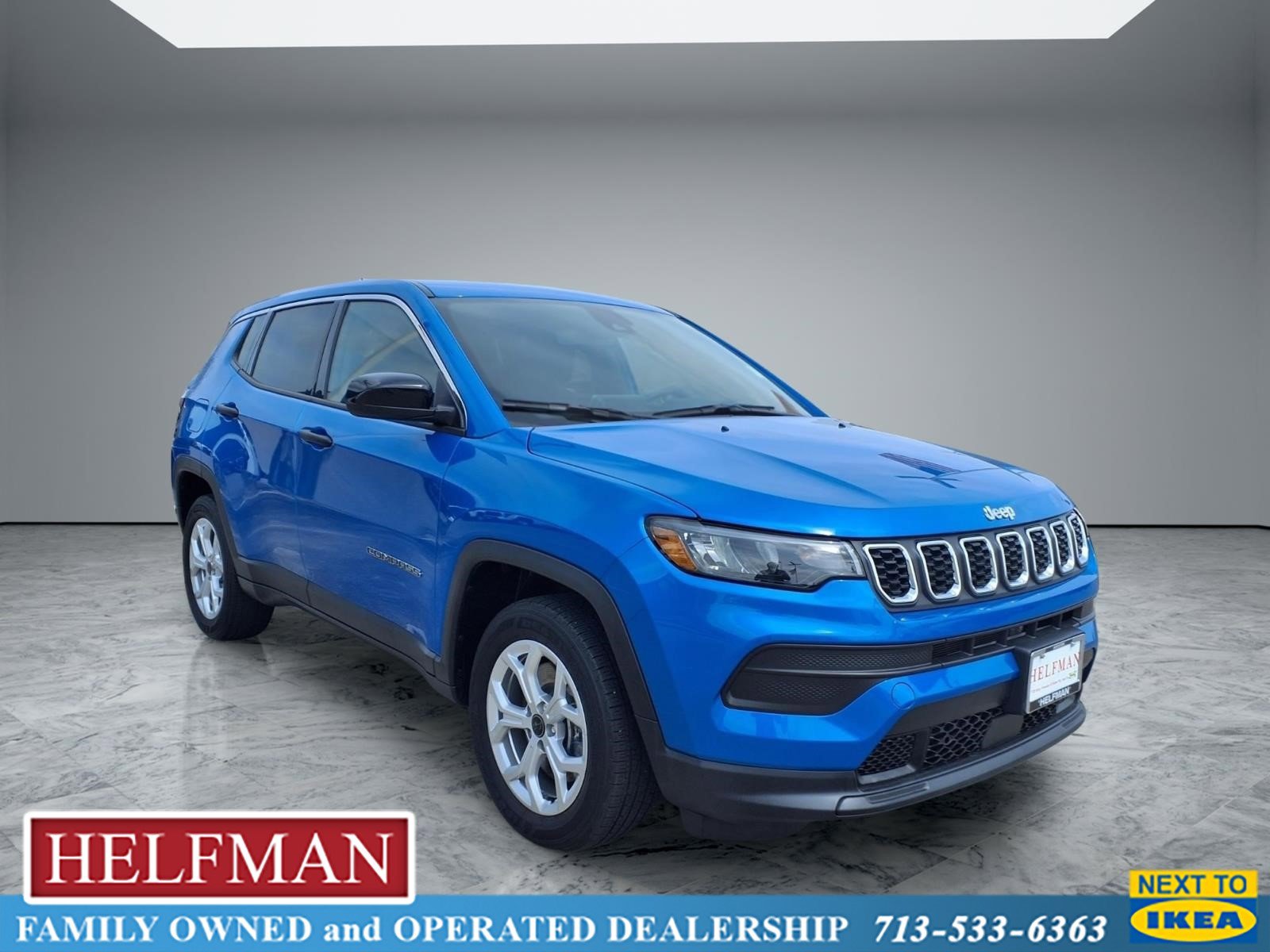 Used 2025 Jeep Compass Sport image 1