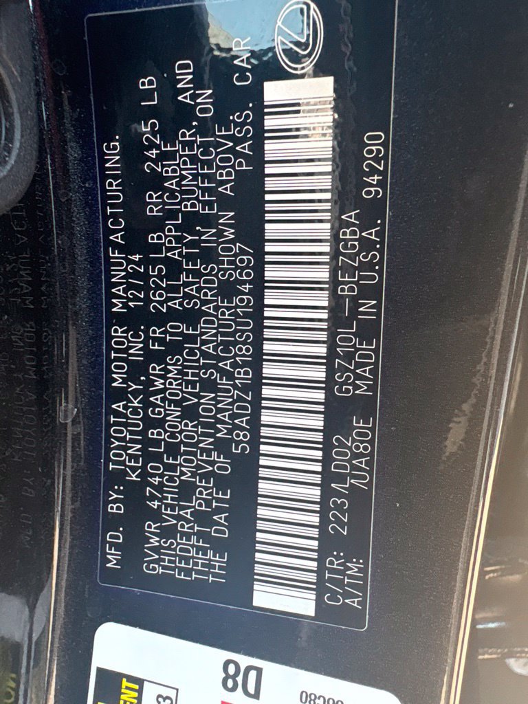 Used 2025 Lexus ES 350 w/ Premium Package FWD image 22