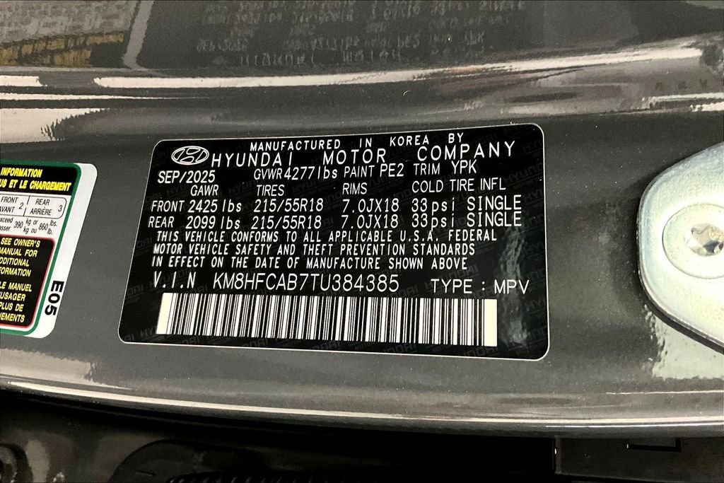 Certified 2026 Hyundai Kona SEL Sport image 34