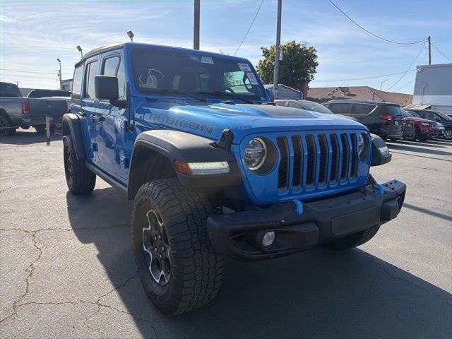 Used 2021 Jeep Wrangler Unlimited Rubicon 4xe w/ Steel Bumper Group image 4