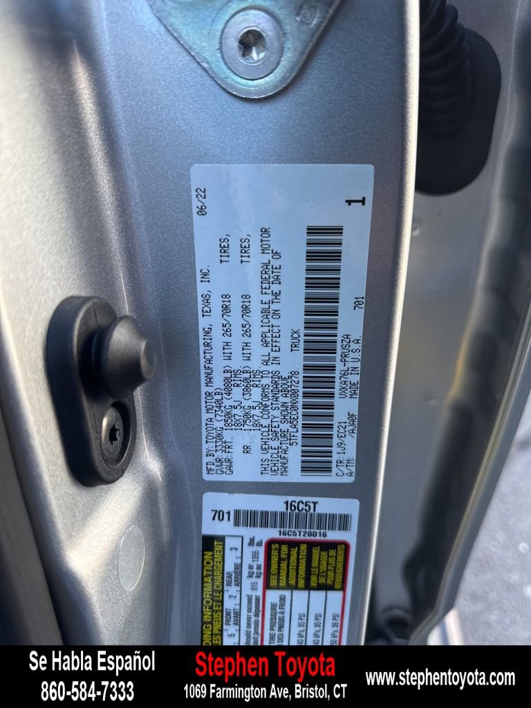 Used 2022 Toyota Tundra SR5 image 27