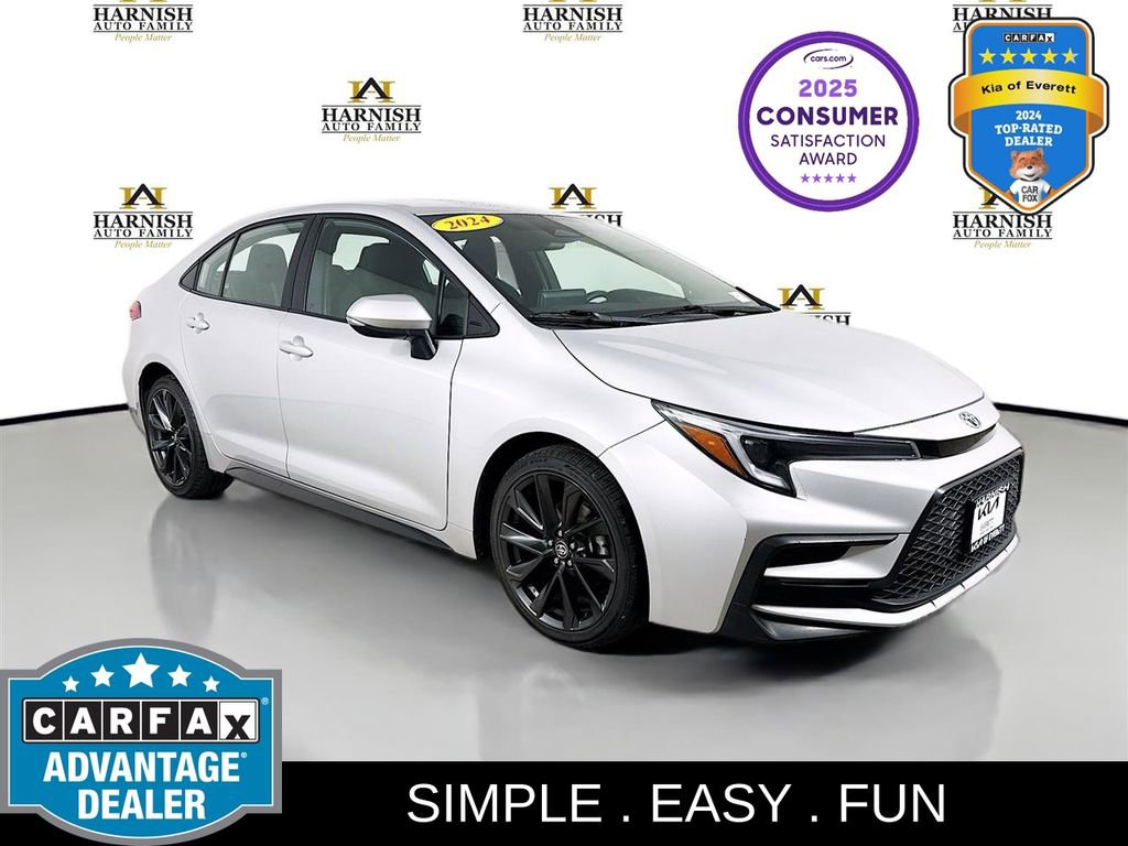 Used 2024 Toyota Corolla SE image 1