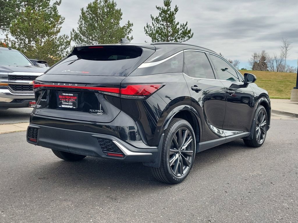 Used 2023 Lexus RX 350 F Sport w/ Cold Area Package AWD/4WD image 4