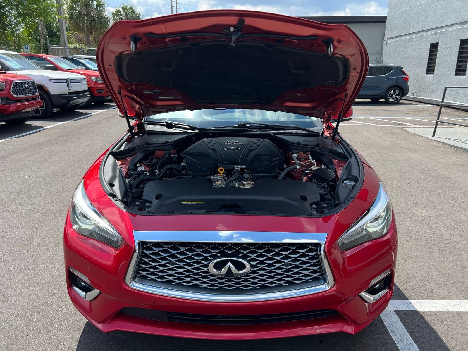 Used 2022 INFINITI Q50 Luxe w/ Cargo Package AWD/4WD image 18