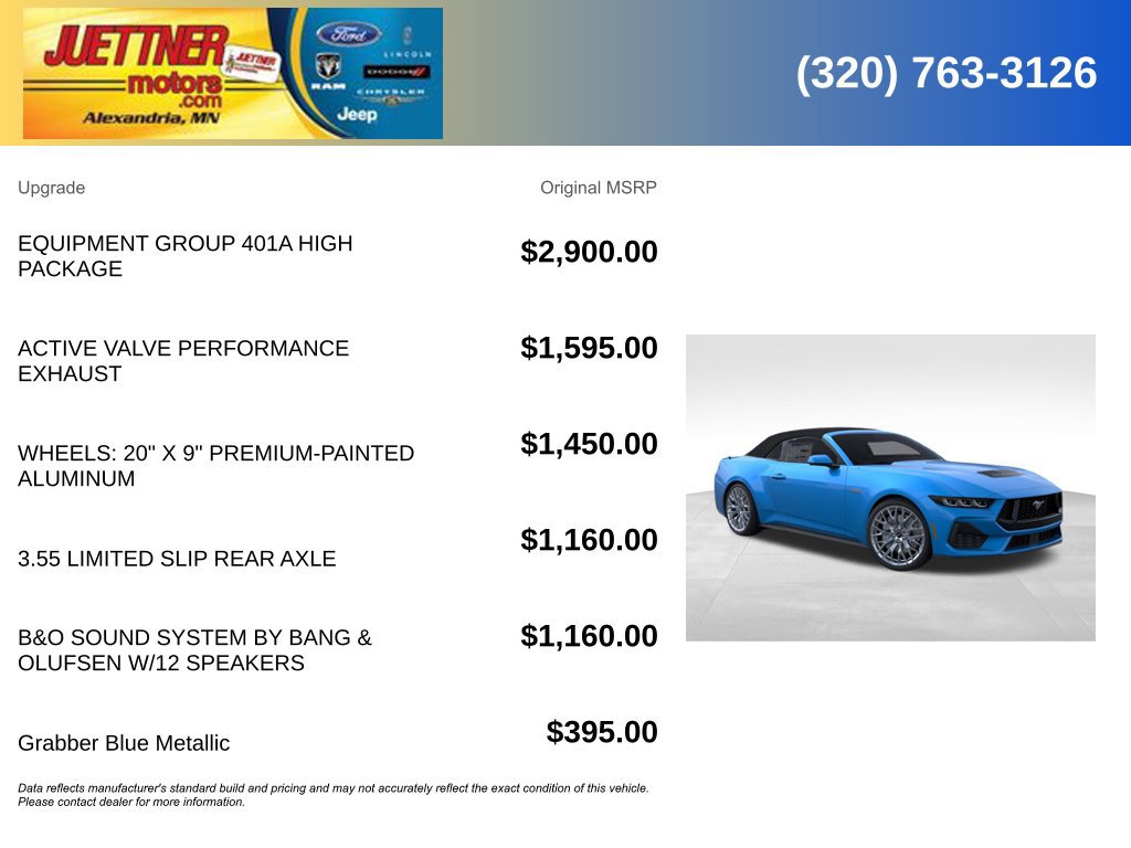 New 2025 Ford Mustang GT Premium RWD image 5