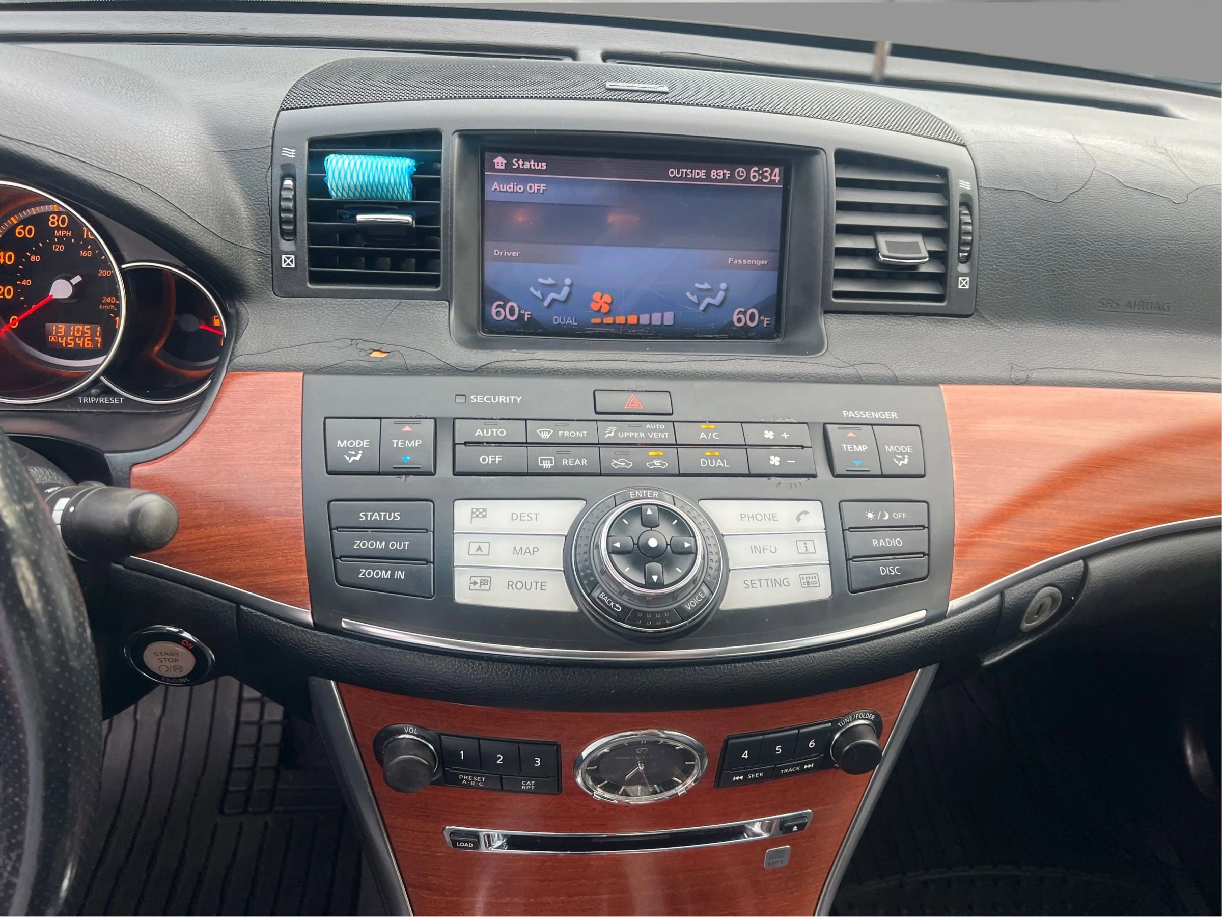 Used 2007 INFINITI M35 x w/ Technology Pkg AWD/4WD image 16