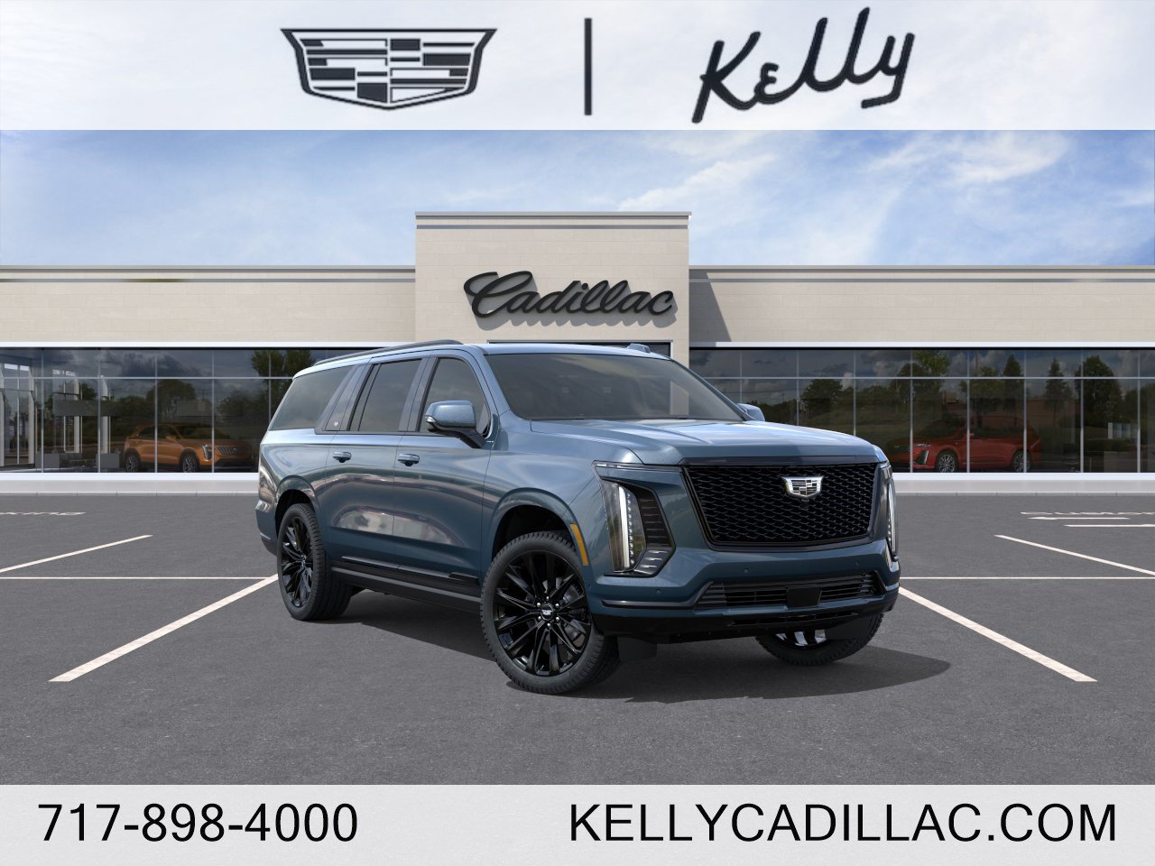 New 2026 Cadillac Escalade ESV Platinum Sport w/ LPO, ONYX Package AWD/4WD image 1
