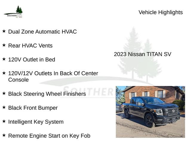 Used 2023 Nissan Titan SV w/ SV Convenience Package image 34