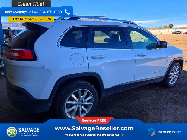 Used 2014 Jeep Cherokee Limited w/ Luxury Group FWD image 4