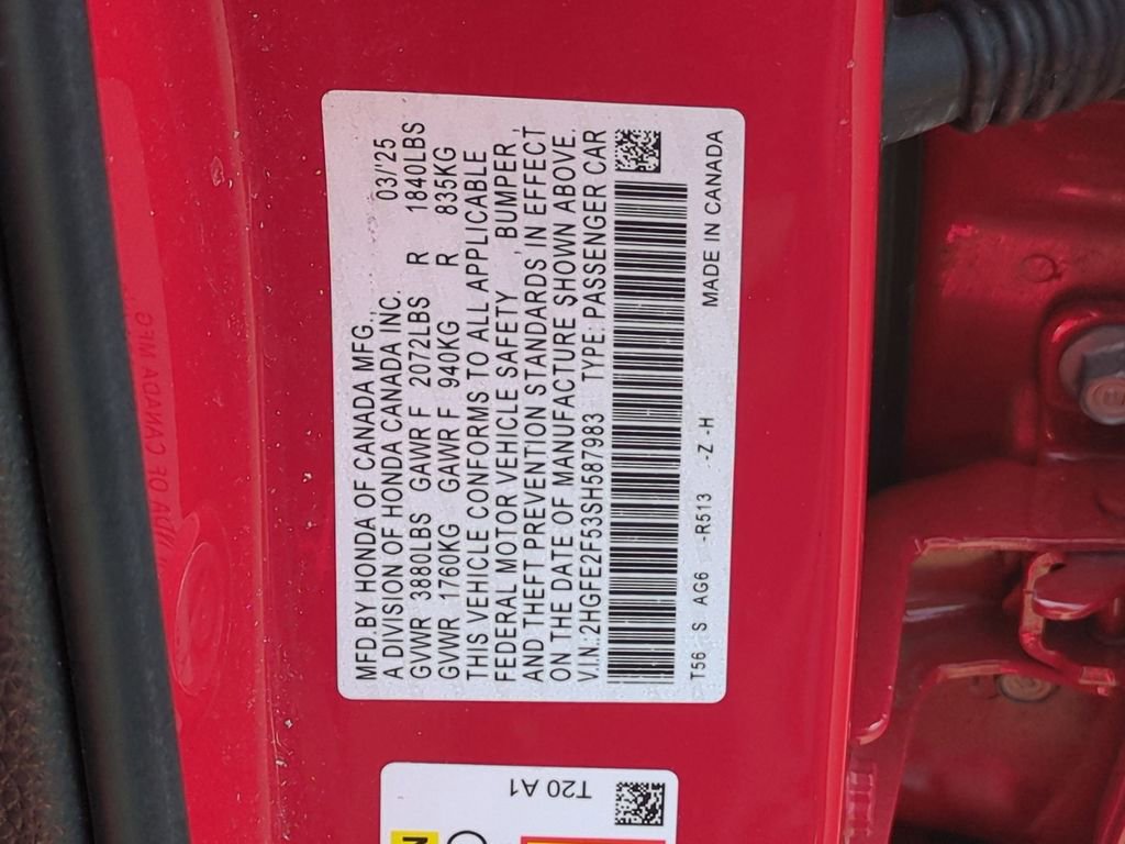 Used 2025 Honda Civic Sport image 27
