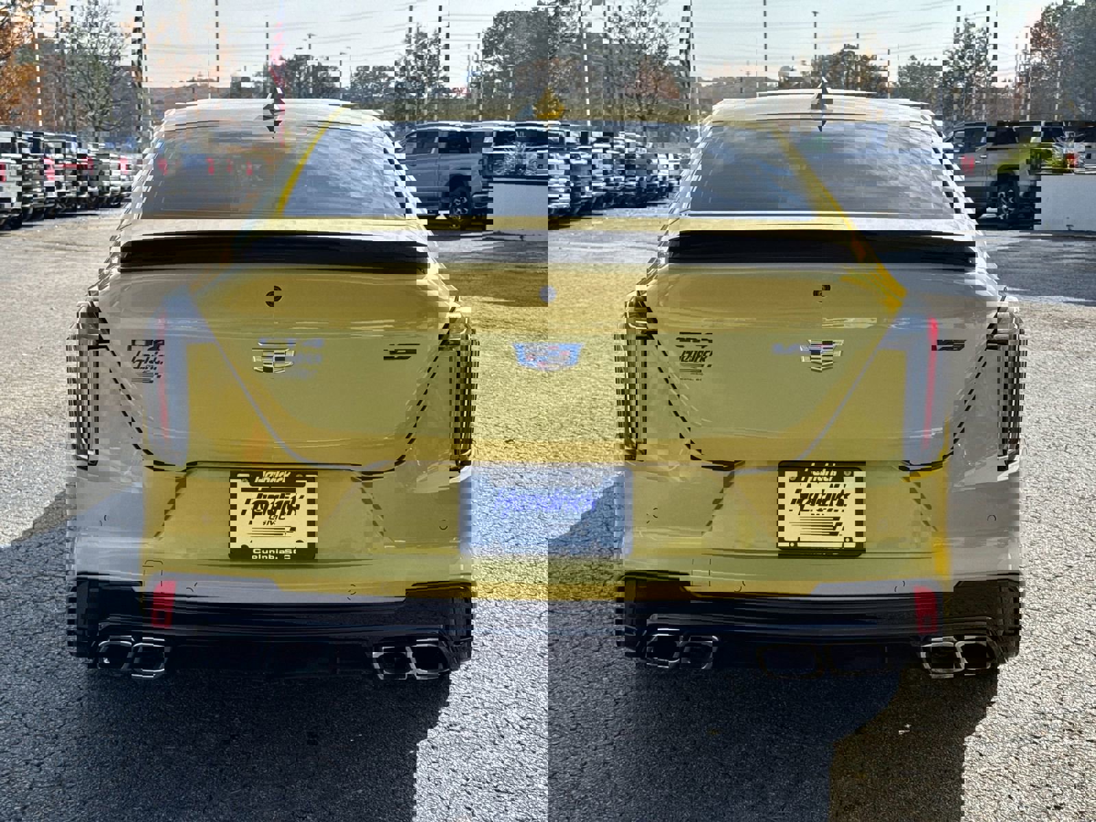 Used 2024 Cadillac CT4 V w/ LPO, ONYX Package image 9