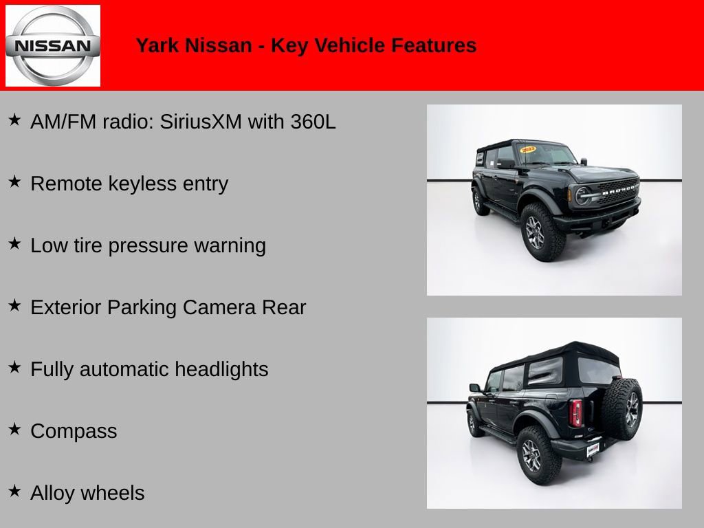 Used 2022 Ford Bronco Badlands image 2