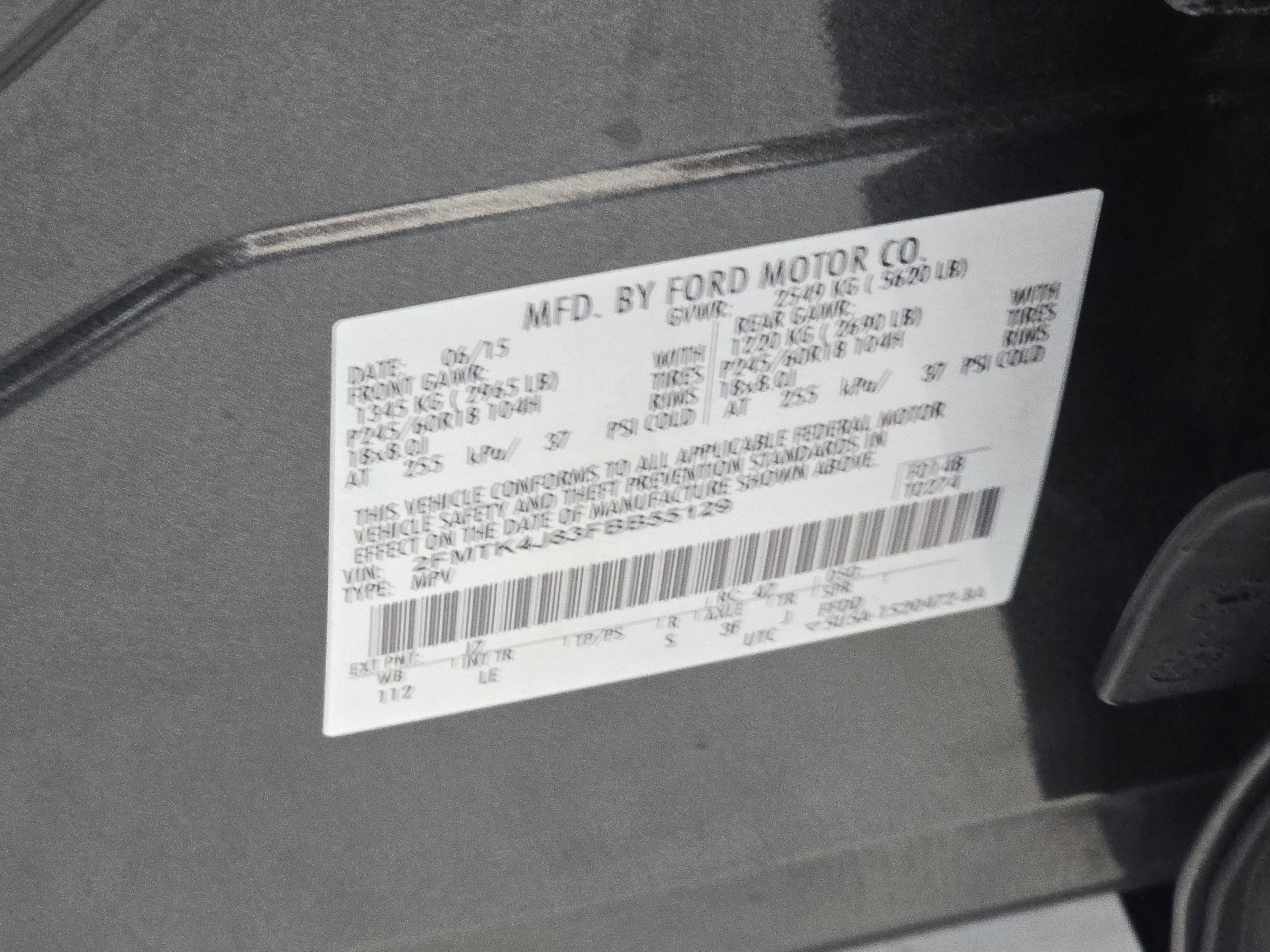 Used 2015 Ford Edge SEL w/ Equipment Group 201A image 27