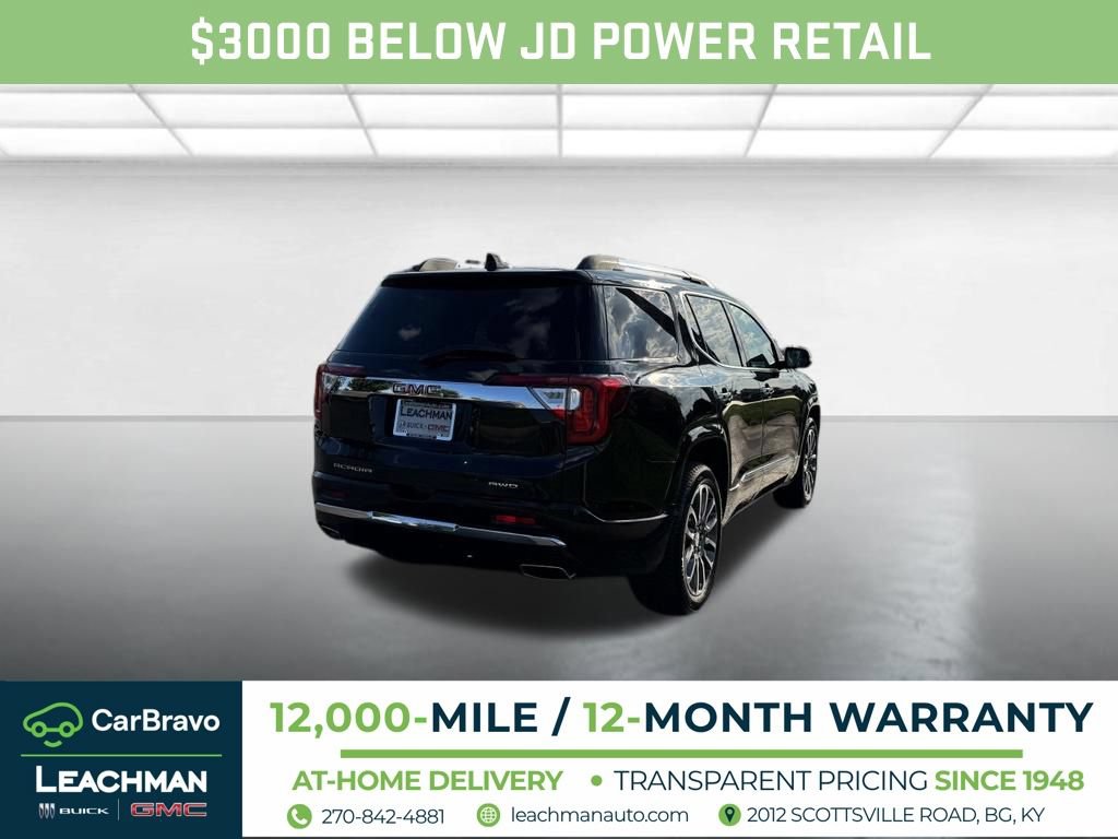Certified 2021 GMC Acadia Denali w/ Denali Ultimate Package AWD/4WD image 3