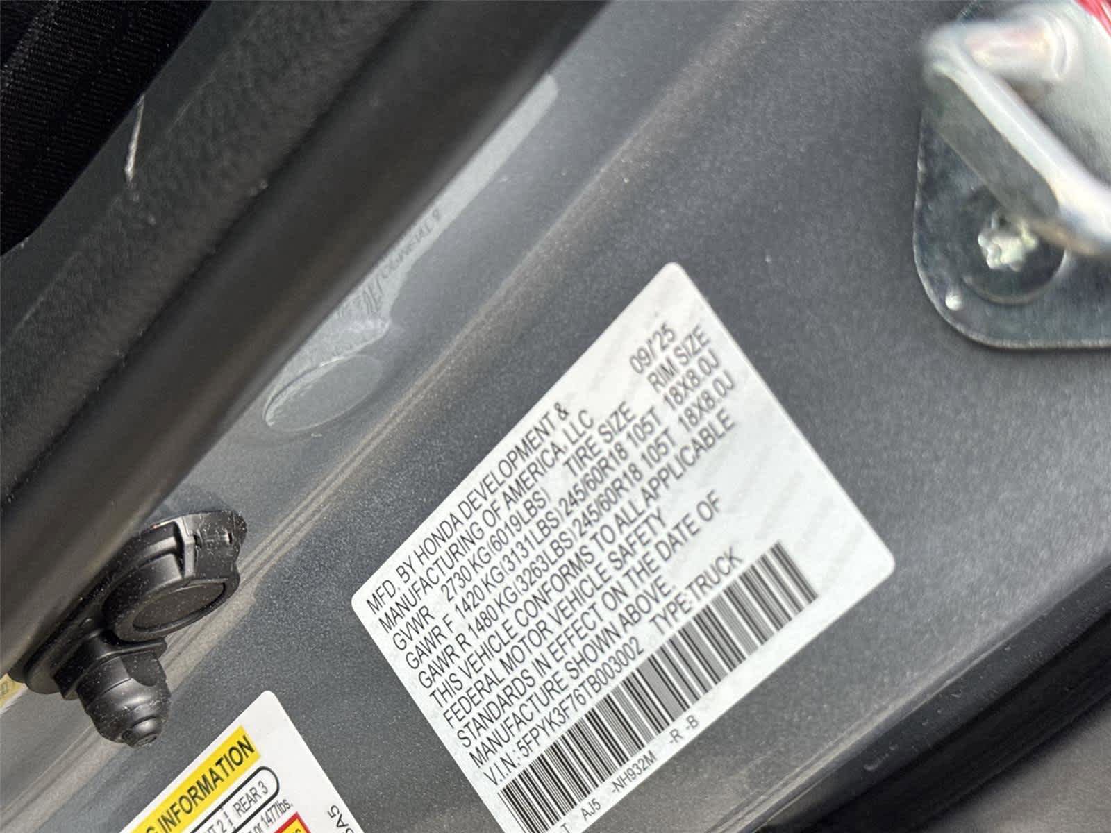 Used 2026 Honda Ridgeline TrailSport image 32