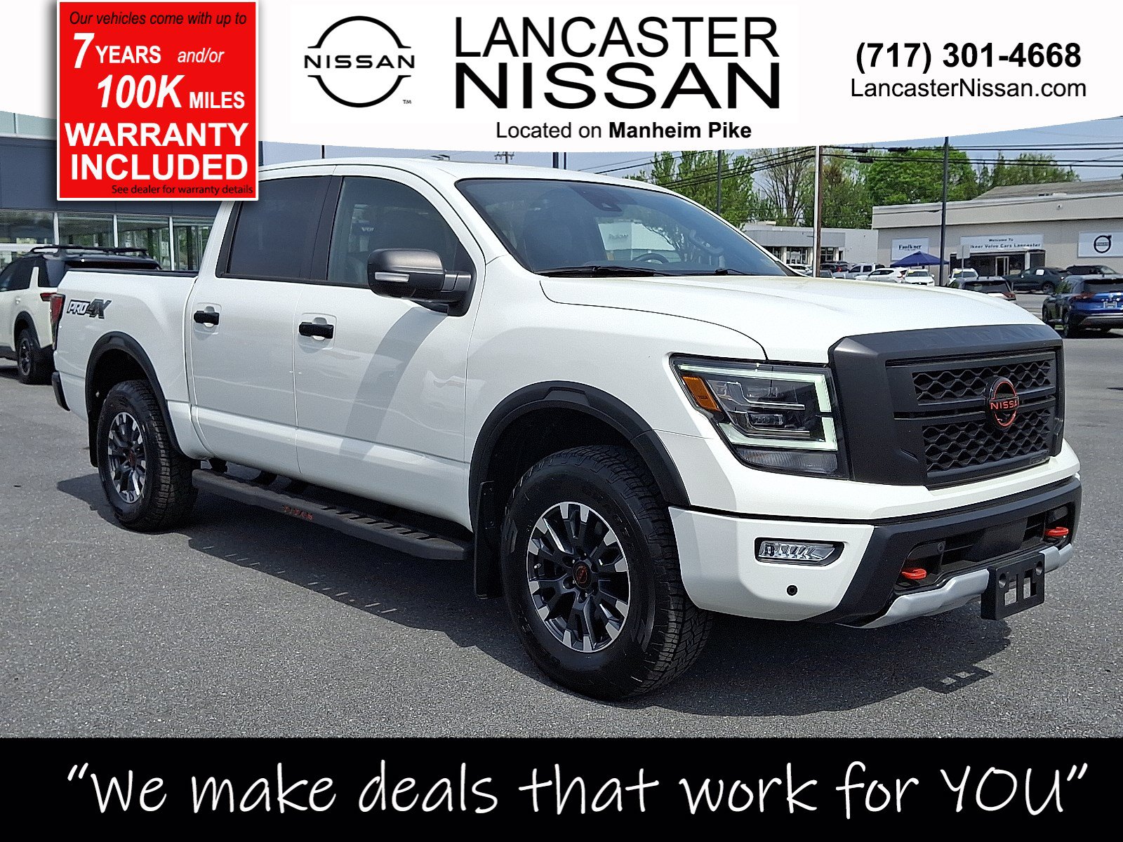 Certified 2024 Nissan Titan PRO-4X w/ Pro-4x Convenience Package AWD/4WD image 1