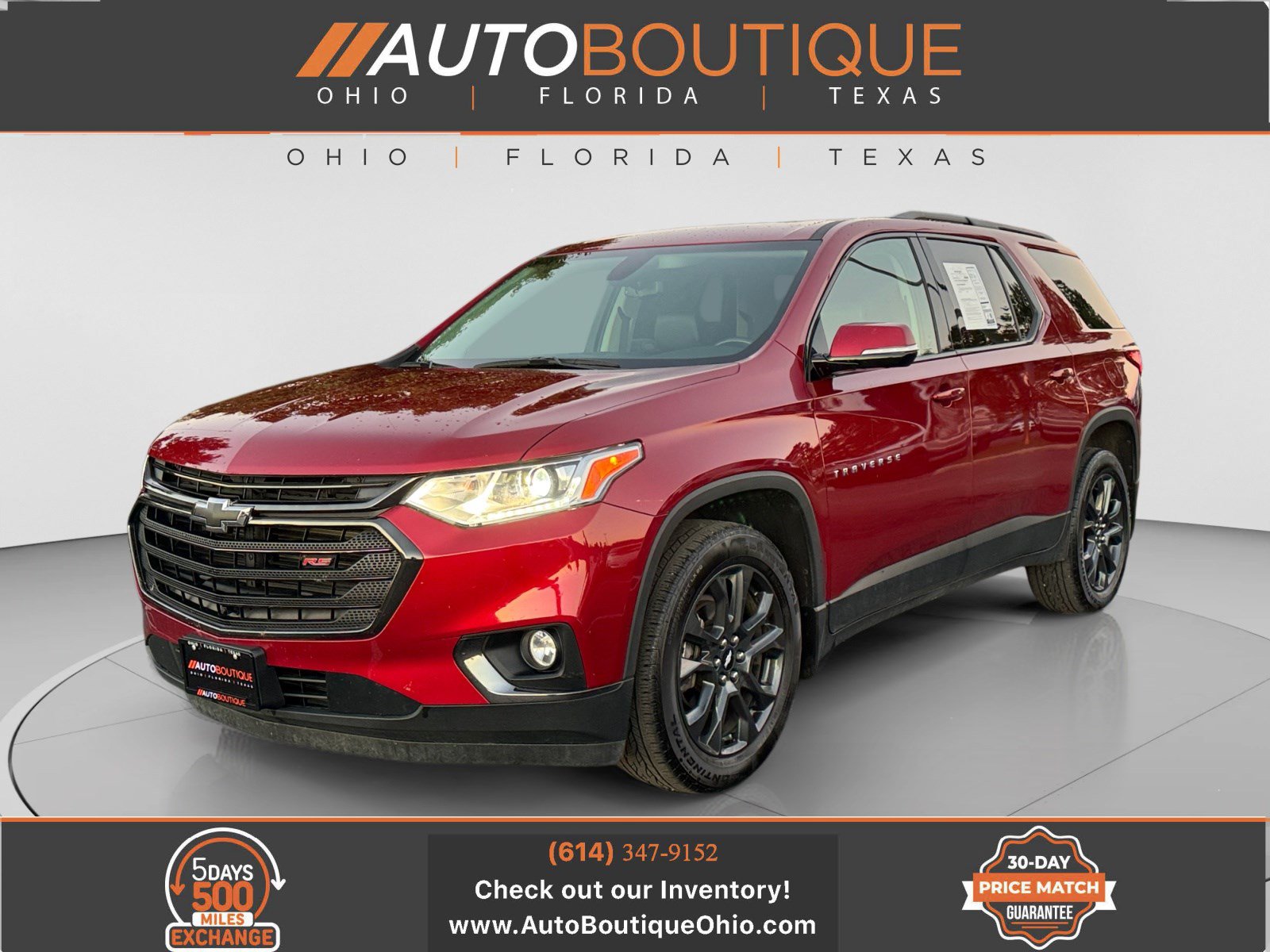 Used 2019 Chevrolet Traverse RS