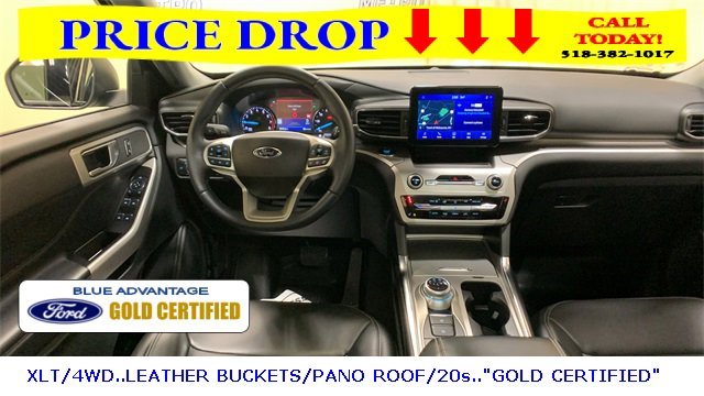 Certified 2022 Ford Explorer XLT w/ Equipment Group 202A image 28