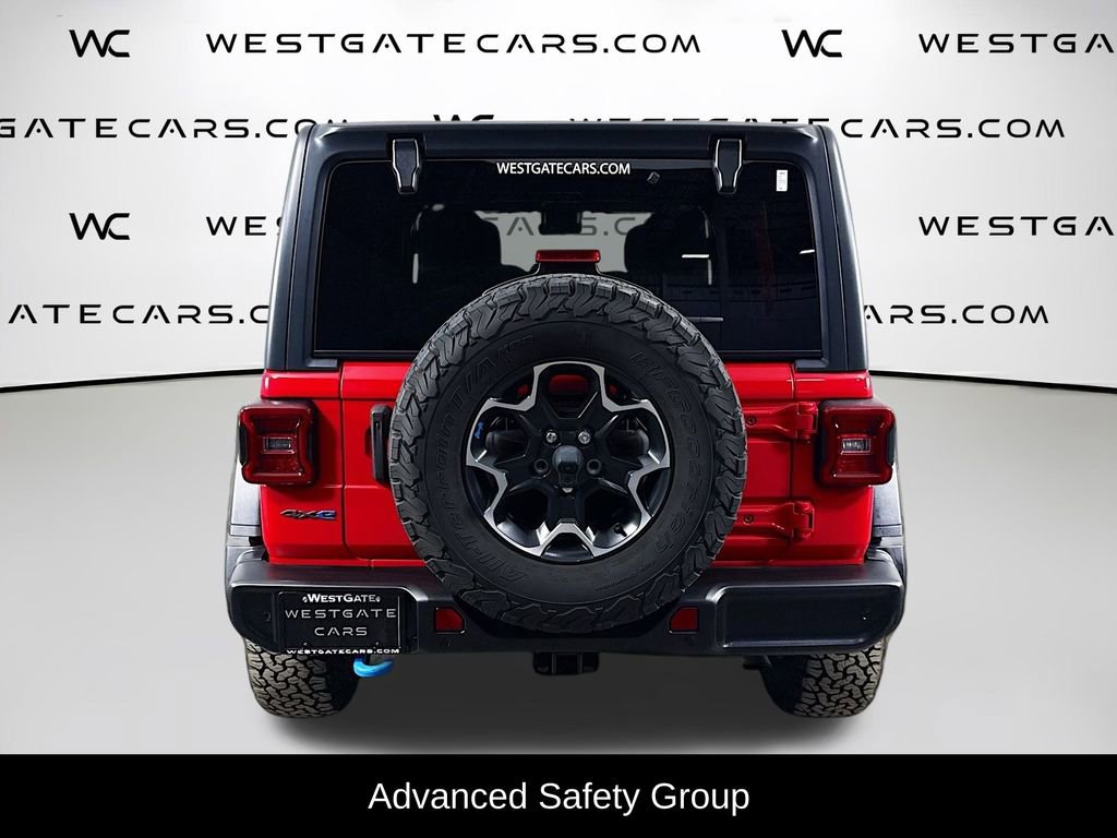 Used 2022 Jeep Wrangler Unlimited Rubicon 4xe w/ Safety Group image 7